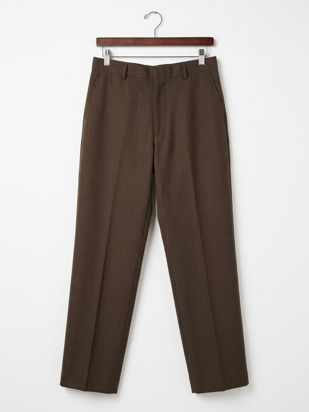Banana Republic Men's Dark Brown Dress Trousers